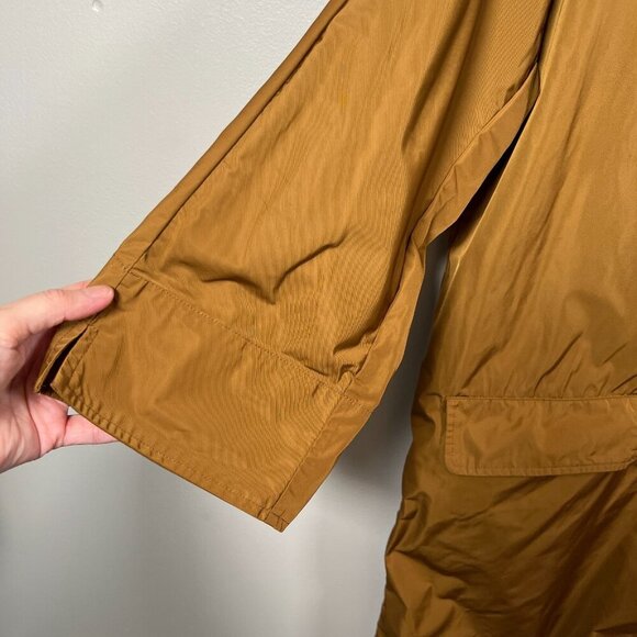 OOF WEAR Oversized Trench Coat Jacket Womens Size IT 40 US 2 Brown Minimal - Picture 6 of 12